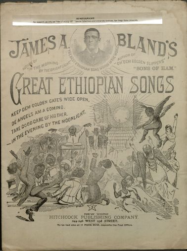 Great Ethiopian Songs by James Bland